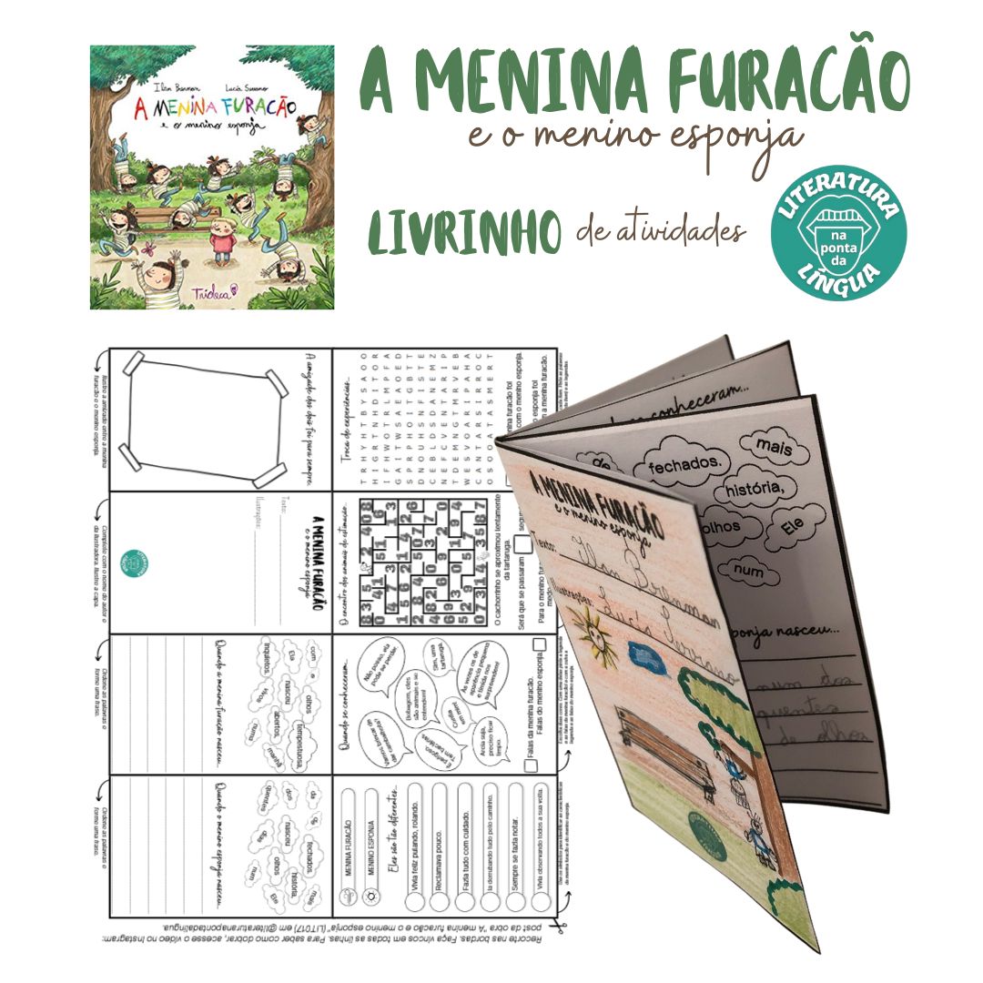 LIT017 A menina furacão e o menino esponja