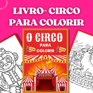 LIVRO- CIRCO PARA COLORIR