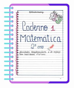 CADERNO 1 DE MATEMÁTICA 2º ANO