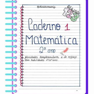 CADERNO 1 DE MATEMÁTICA 2º ANO