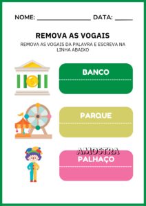 Atividades Vogais