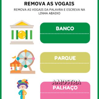 Atividades Vogais