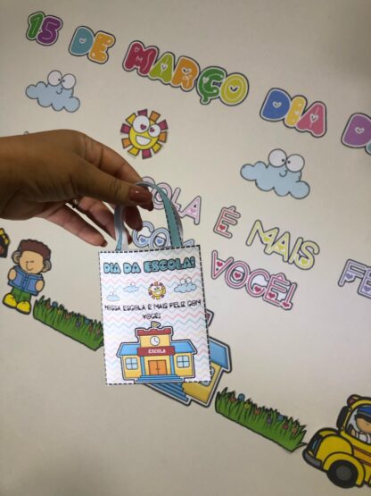 MOLDURA E LEMBRANCINHA DIA DA ESCOLA - Image 2