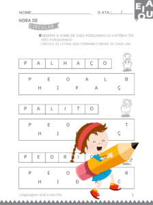 Atividades para Alfabetizar