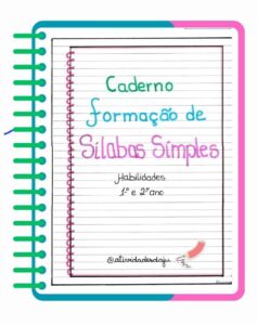 FORMAÇÃO DE SÍLABAS SIMPLES
