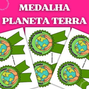 MEDALHA PLANETA TERRA
