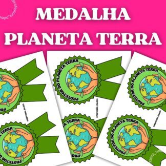MEDALHA PLANETA TERRA