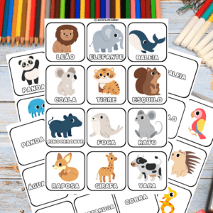 Jogo da Memória – Animais