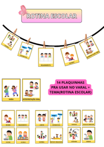 ROTINA ESCOLAR