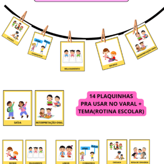 ROTINA ESCOLAR