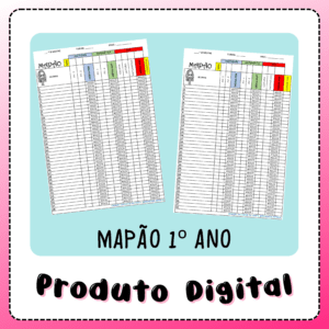 Mapão – 1º Ano (Editável)