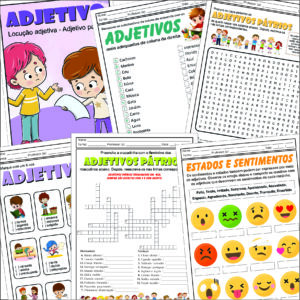 PACOTE DE ATIVIDADES SOBRE ADJETIVOS
