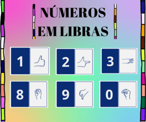 Números em Libras
