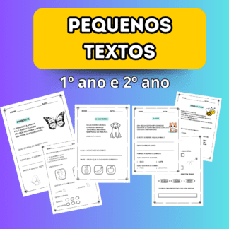 Pequenos textos com atividades