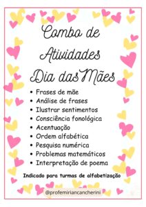Combo Dia das Mães