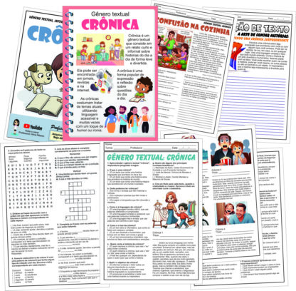 Gênero Textual, interpretação de texto e produção textual: Crônica