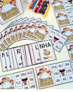Bingo Sílabas Complexas