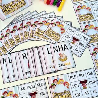Bingo Sílabas Complexas