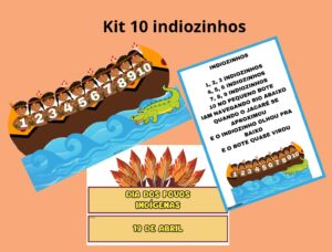 Kit 10 indiozinhos