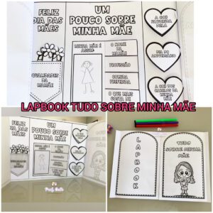 LAPBOOK TUDO SOBRE MINHA MÃE