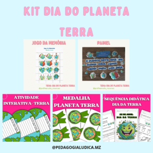 KIT DIA DO PLANETA TERRA