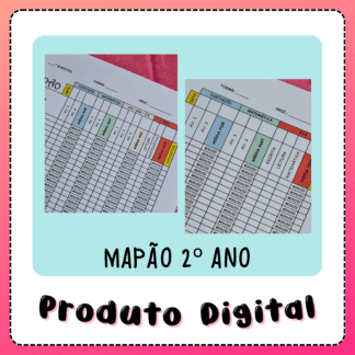 Mapão - 2º Ano (Editável)