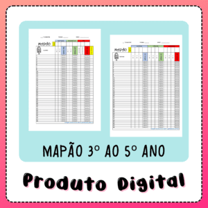 Mapão – 3º ao 5º Ano (Editável)