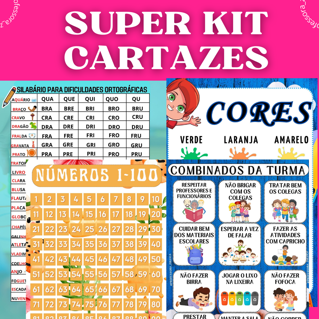 SUPER KIT CARTAZES