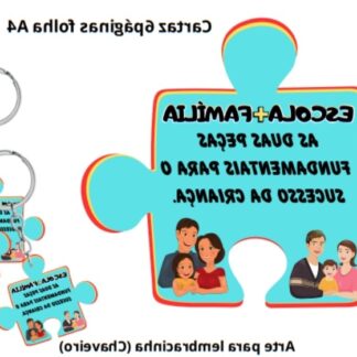 Mini kit para o dia da família na escola