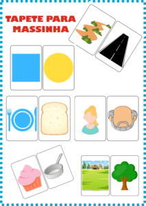 TAPETE / PRANCHA PARA MASSINHA