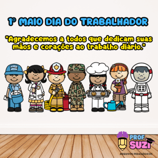 Painel dia do trabalhador