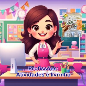 Profissões – Atividade e livrinho