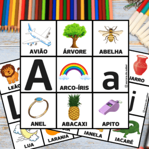 Figuras com as Letras do Alfabeto