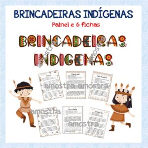 Brincadeiras Indígenas: Painel e fichas