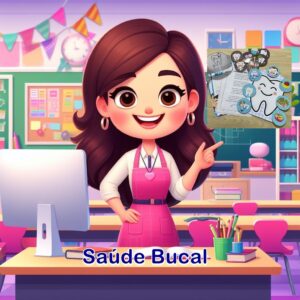 Recurso Luva + coroa + atividades: Saúde Bucal