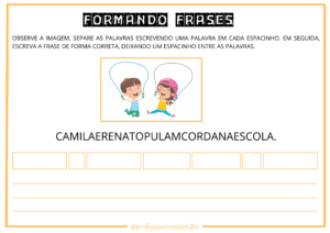 Formando Frases
