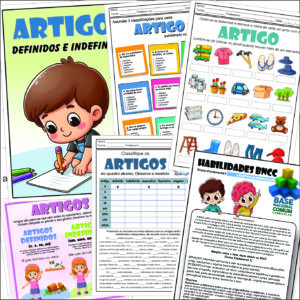 PACOTE DE ATIVIDADES SOBRE ARTIGOS