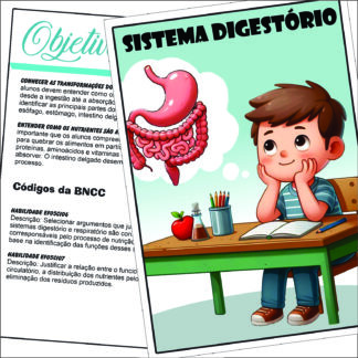 PACOTE DE ATIVIDADES SOBRE O SISTEMA DIGESTÓRIO
