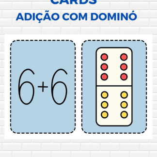 Cards Adição com Dominó