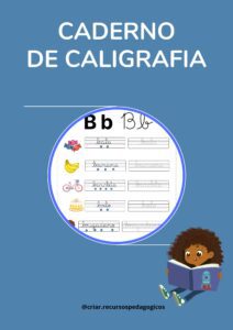 Caderno de caligrafia