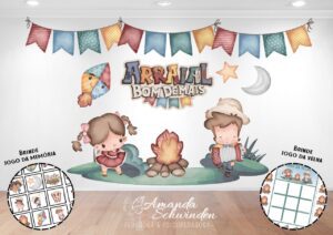 Painel – Festa Junina/São João+ Brindes