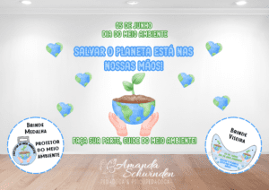 Painel Dia do Meio Ambiente + Brindes