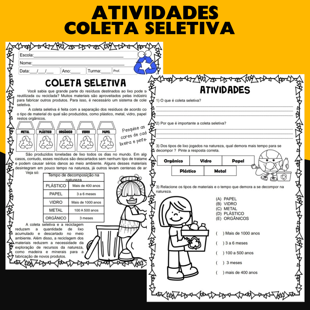 Coleta seletiva atividades - Imagem 12