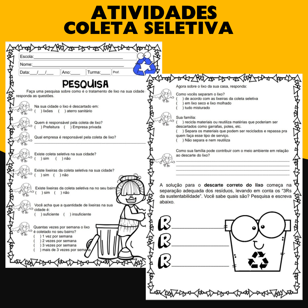 Coleta seletiva atividades - Imagem 13