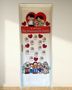 Decoração de Porta – Dia da Família