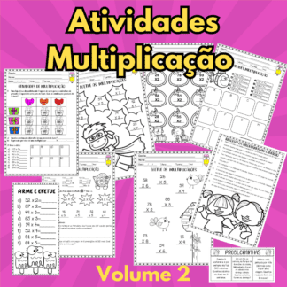 Kit Atividades de multiplicação volume 2