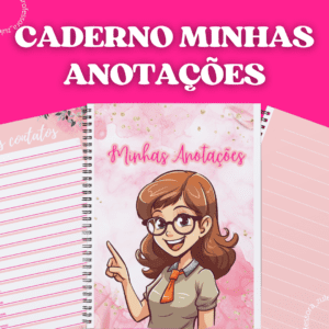 CADERNO MINHAS ANOTAÇÕES