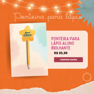 Ponteira de Lápis “Aluno Brilhante”