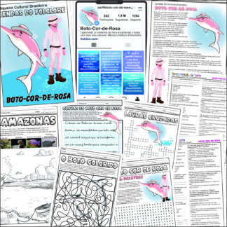 BOTO-COR-DE-ROSA - LENDAS DO FOLCLORE