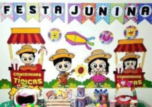 Kit Festa Junina : A mió festa na roça